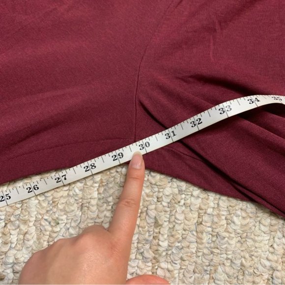 Gymshark Maroon Joggers - Picture 5 of 9
